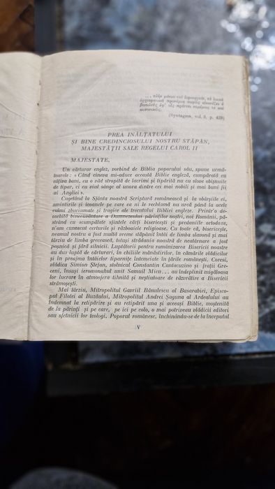 Vand Biblie veche 1938