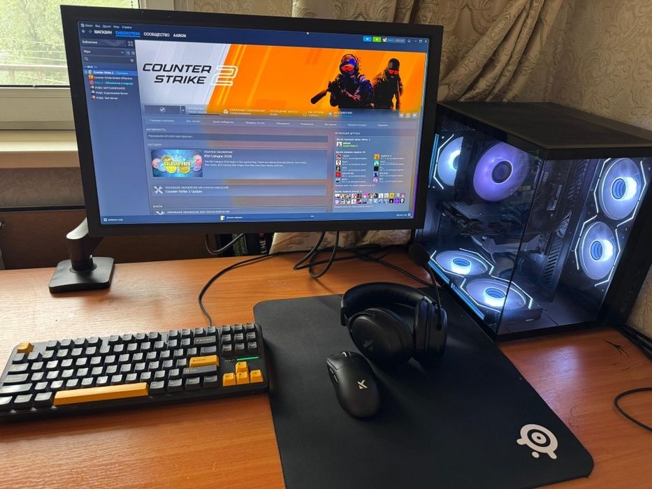 Игровой пк r5 5600 + rtx 5050