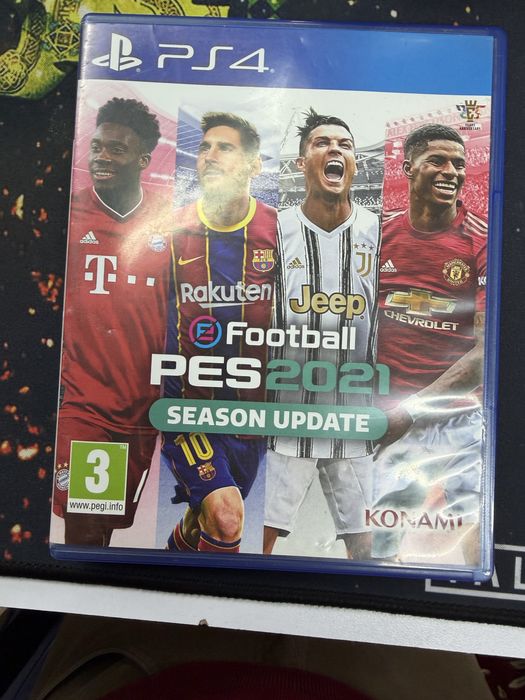 Pes 2021 диск для playstation 4 и 5