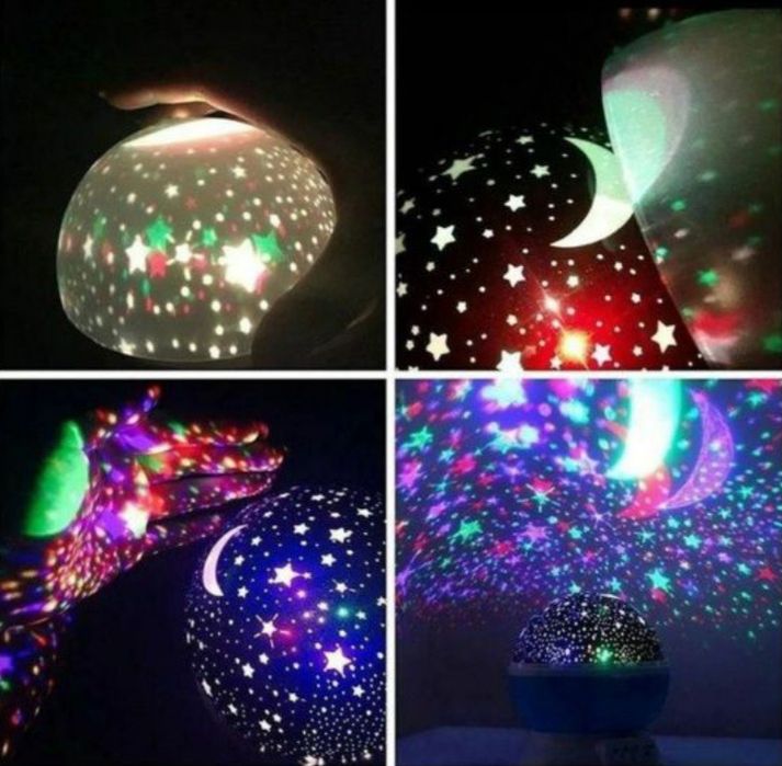 Svetilnik Osmon yulduzli 3D (Bolajonlariz uchun)