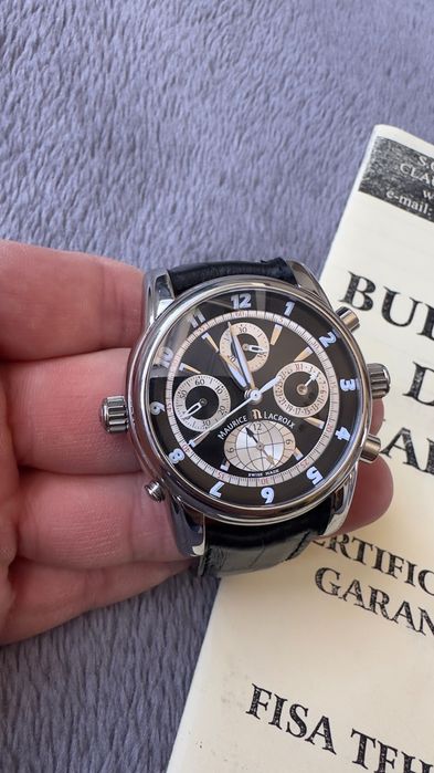 Maurice Lacroix Globe Masterpiece pret 1200 euro FIX