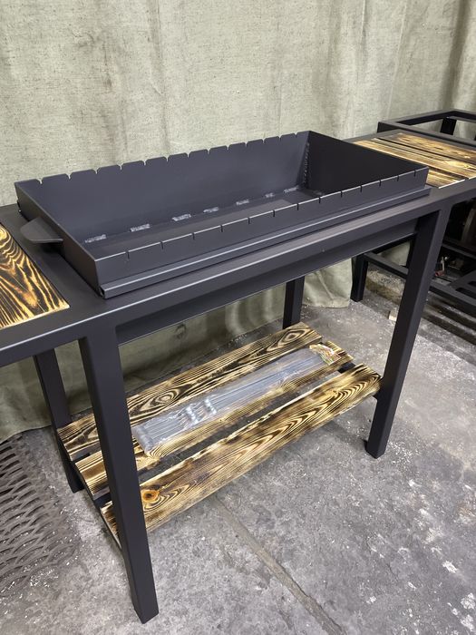 Мангал в стиле лофт