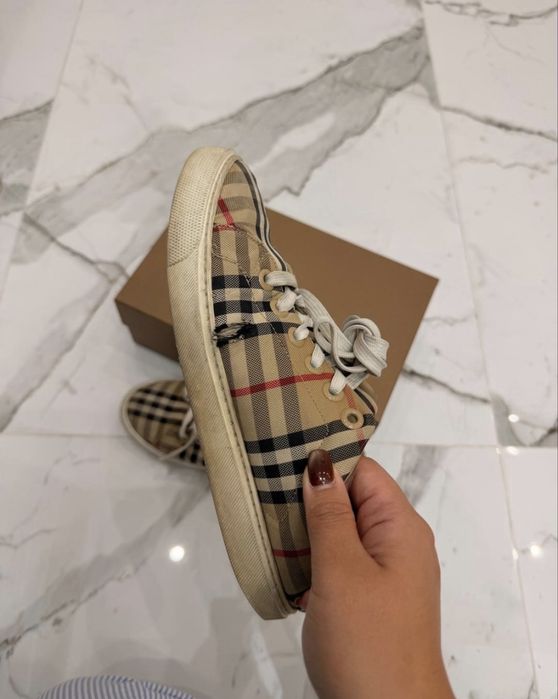 BURBERRY кеды оригинальные