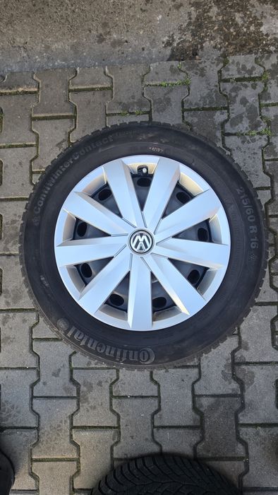 Vând roți complete pentru gama Volkswagen Audi Seat Skoda 215 60 16 MS
