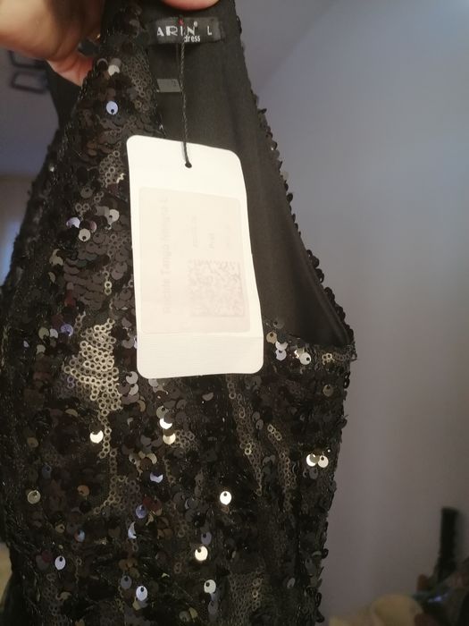 Rochie lunga cu paiete noua