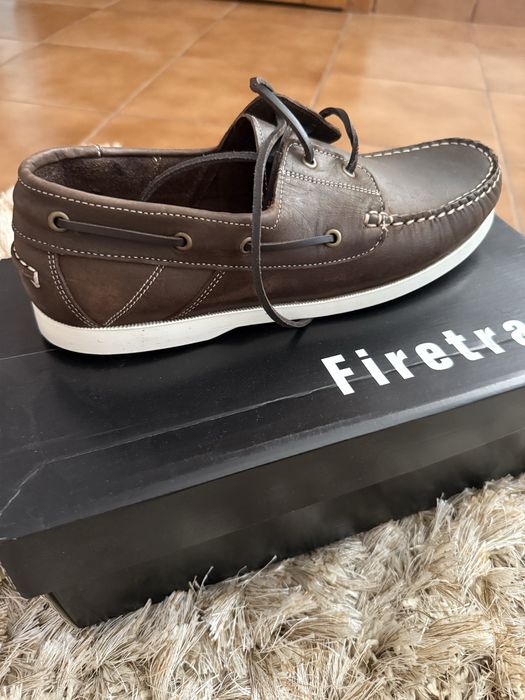 Mocasini Firetrap, Piele Naturala, Noi, Marimea 43