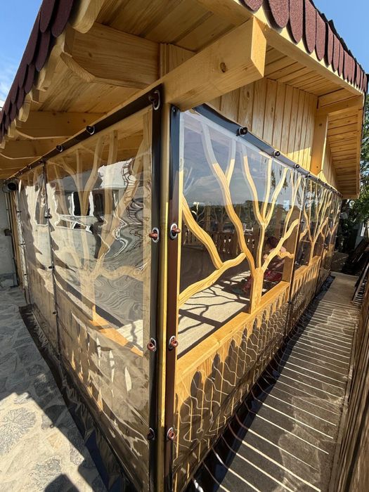 Folie pvc pentru terase , foișoare și balcoane!