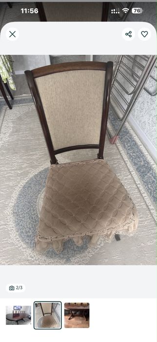 Продаются стол со стулями