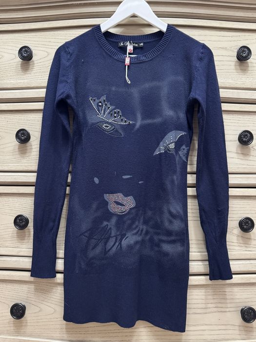 Pulover lung cu mătase, cașmir și lână In Style Fashion, mărime S.