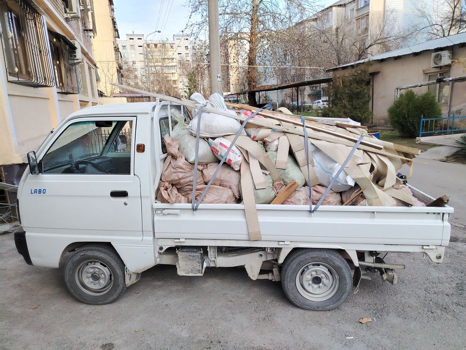 Toshkent shahar ichidan qurilish musirlarini olib ketamz