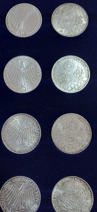 Сребърни Монети - Олимпийски игри 1972