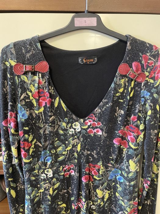 Rochie de toamna cu flori