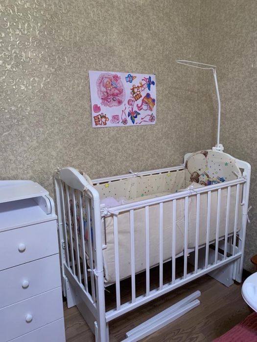 Продам манежку детскую кроватку