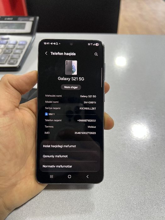 Samsung s 21 sotilad