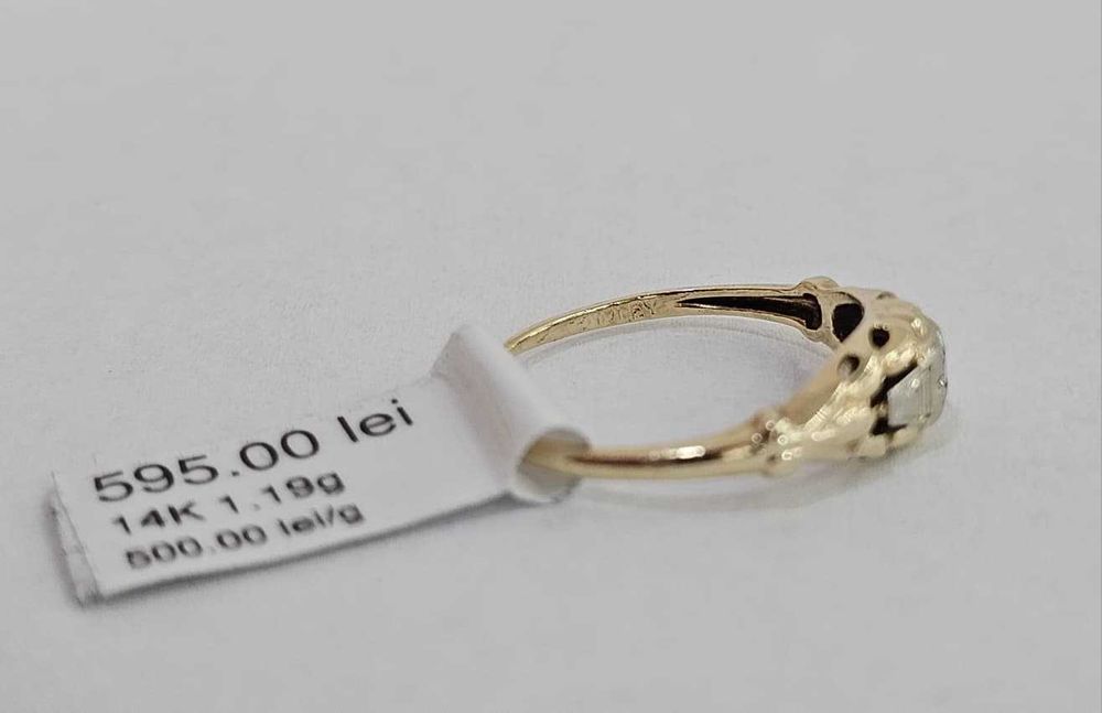 Inel Aur 14K 1.21g (AG32 B:28308.1) Garantie 2 Ani!