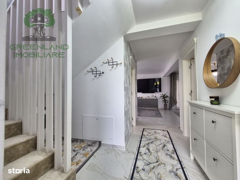 CASA INDIVIDUALA P+E MOBILATA+UTILATA 4 cam, 2 bai, 125mp,Bucium-Visan