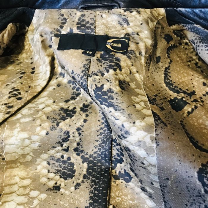 Roberto Cavalli - Just leather original намалено ,сако естествена кожа