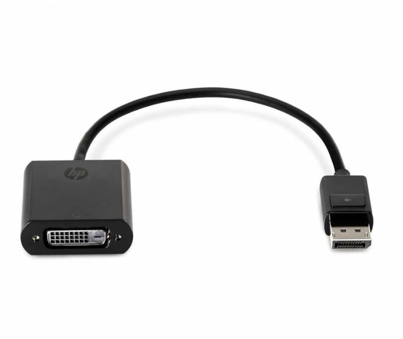 HP DisplayPort to DVI Converter Adapter