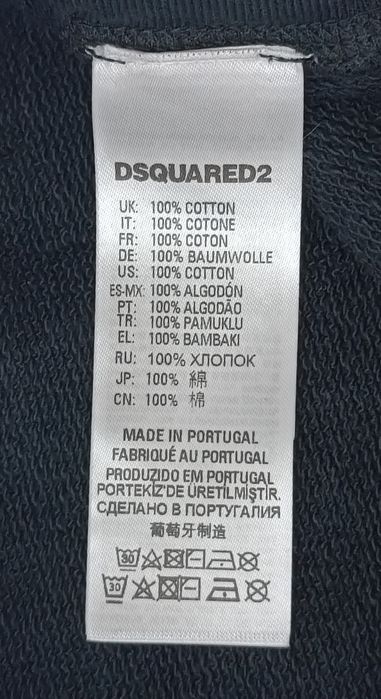 Dsquared2 Skirt оригинална пола ръст 146-156см памучна черна пола