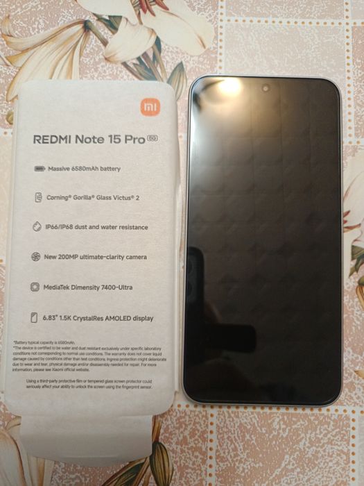 XIAOMI redmi not 15 pro 5G. НОВО