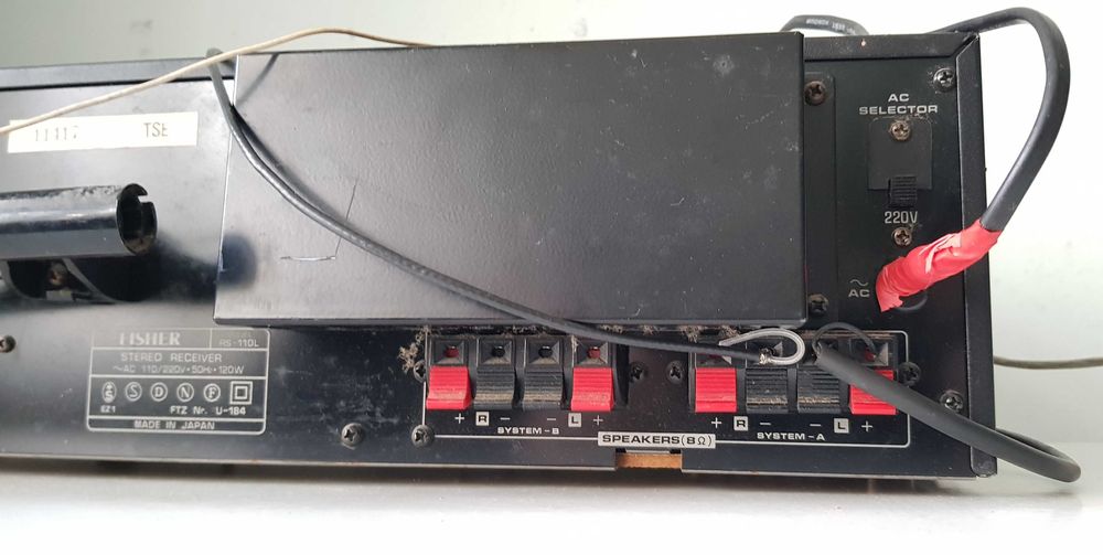 Fisher RS 110 L stereo receiver statie amplificator amplituner retro