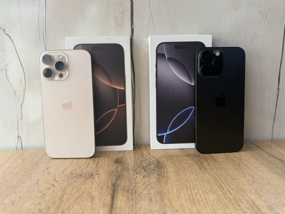 iPhone 16 PRO MAX 256GB в новом состоянии емкость 100% Айфон идеал