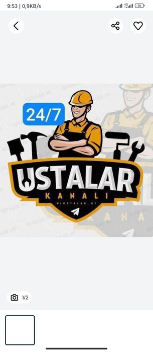 Santexnik xizmatlari 24/7 Toshkent shahar boylab