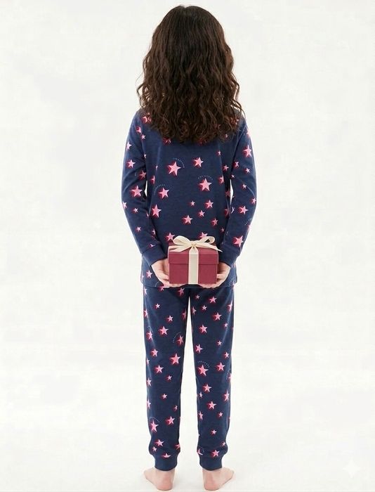Pijama copii "Super Star" - 100% Bumbac - Nouă