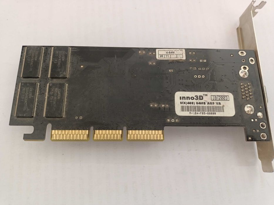 Продам ретро видеокарту AGP "Inno3D Tornado GeForce2 MX".