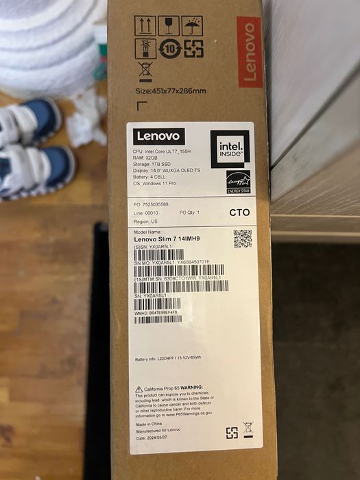 Lenovo Slim 7i Intel (14”)