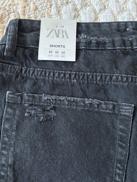 Чисто нови мъжки къси дънкови панталоки Zara