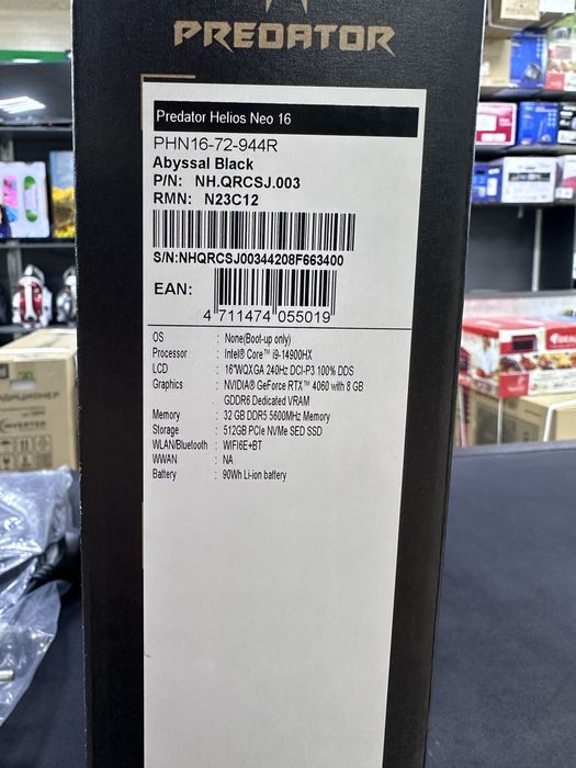 Acer PREDATOR Helios Neo 16 4060