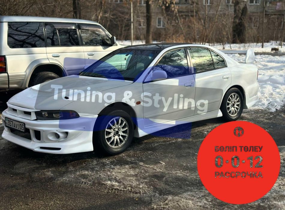 Пороги Бампер Тюнинг Митсубиси Галант 8 / Легнум