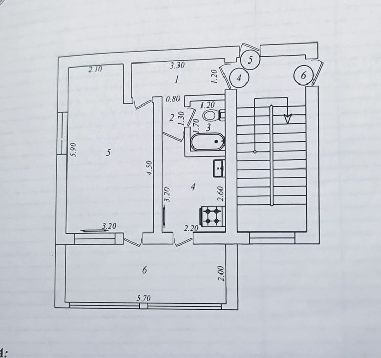 Kvartira sotiladi.Srochna.  Bektemir rayoni zaksi orqasida