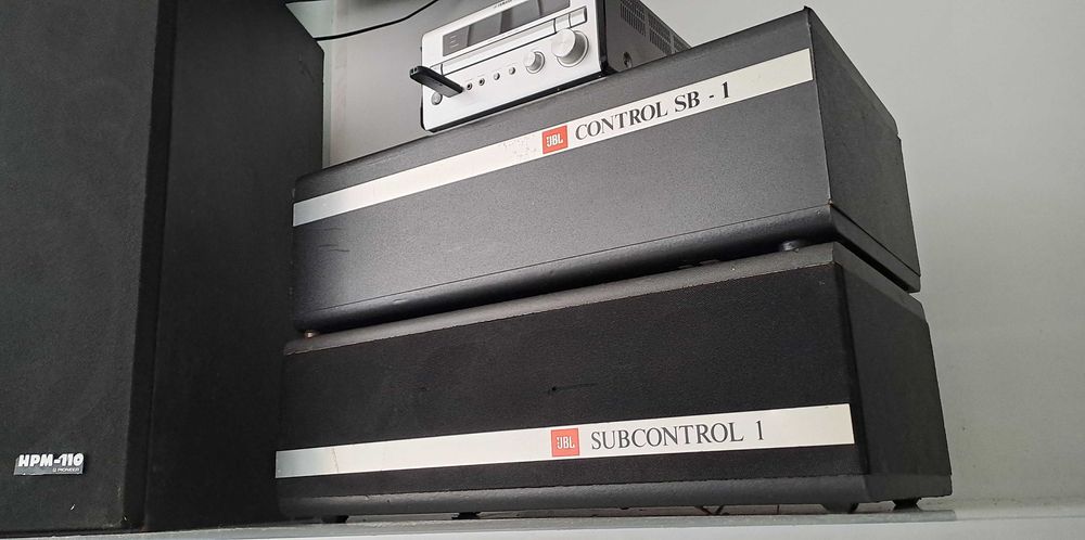 Subwoofere Pasive JBL Control SB-1 și Subcontrol 1 Restaurate