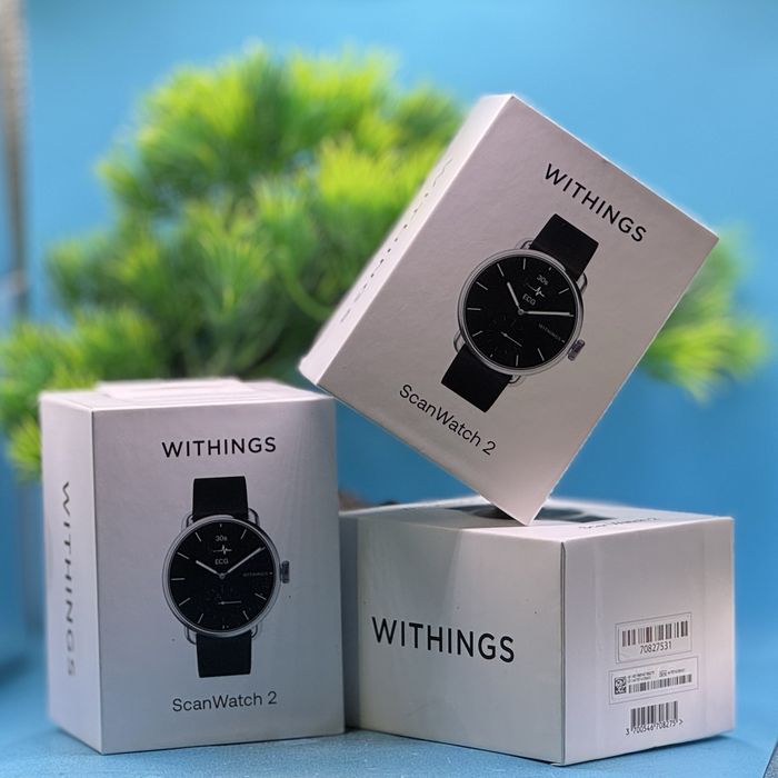 НОВ!!! Смарт часовник Withings - Scanwatch 2, 38mm, черен