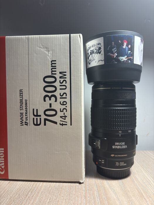 Canon EF 70-300 F4-5.6 IS USM - идеальное состояние!