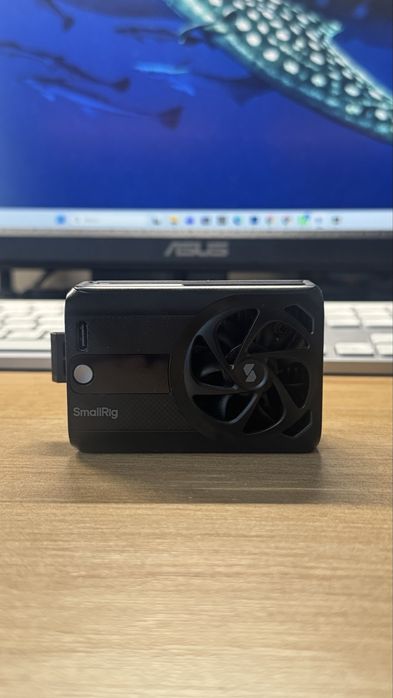 Cooler extern SmallRig 5328 cu baterie integrată, compatibil Sony  / Canon