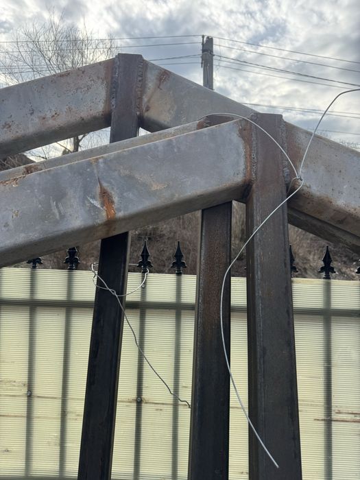 Structura hala metalica ferme deschidere 10m