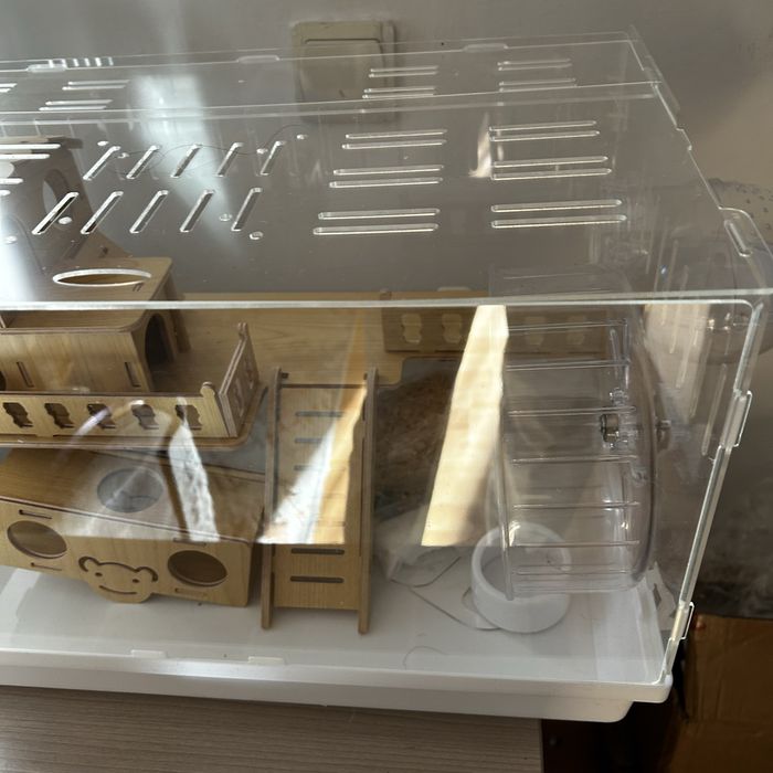 Новая клетка для хомяка