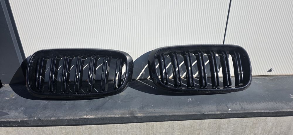 Grile Nari duble negru lucios BMW X5
