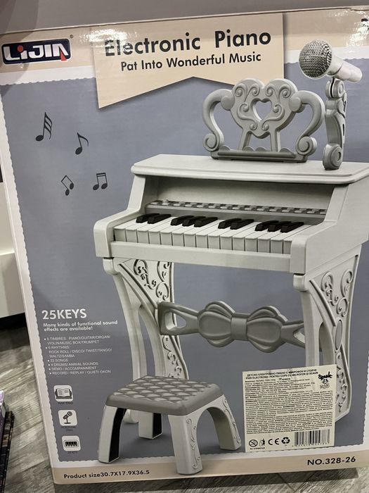 Детско електронно пиано 25 клавиша