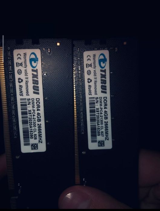 Озу  DDR 4 4 X2  2666MHZ