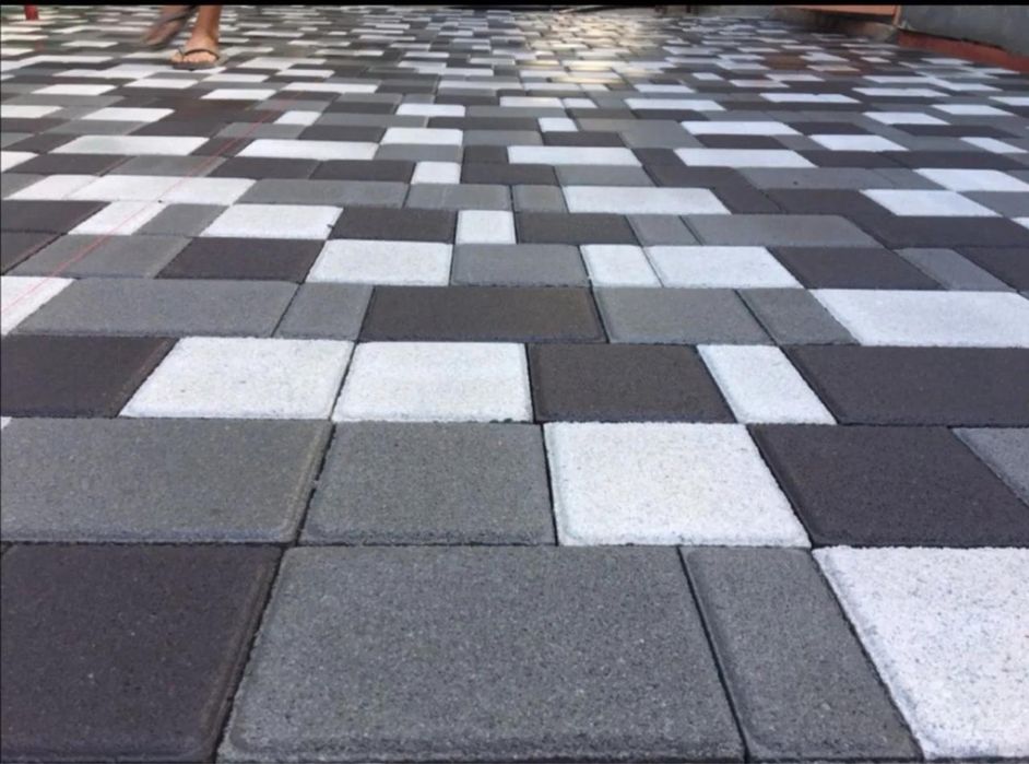 0 Брусчатка разных видов, тротуарная плитка