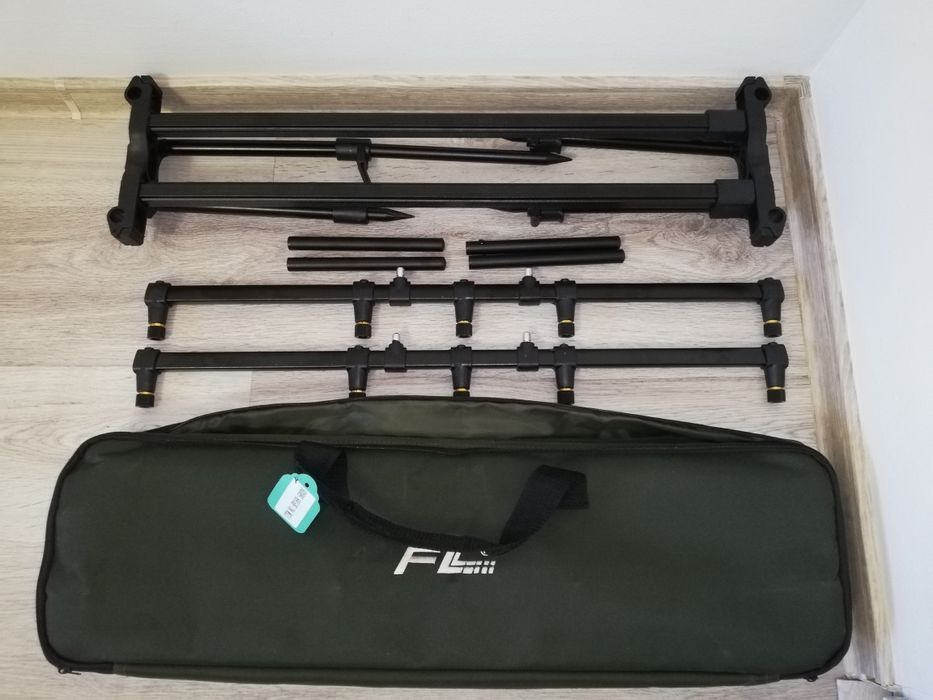 Rod pod FL Aluminiu 5 Posturi BLACK-EDITION ( Duo Pod ) FL168