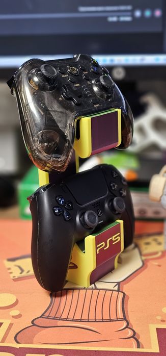 Подставка для 2-х геймпадов PS5 DualSense
