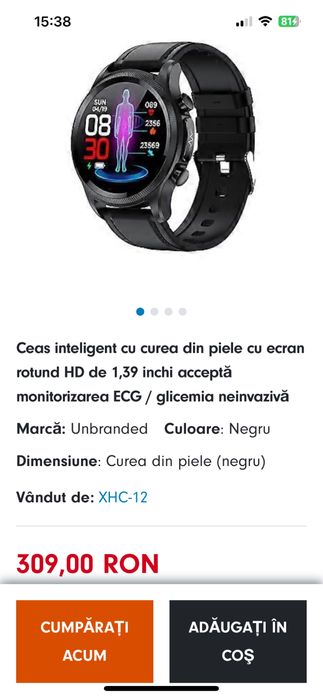 Ceas smartwatch E400