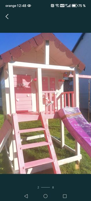 Spatiu/parc de joaca,căsuțe din lemn pentru copii,prețul începe de la