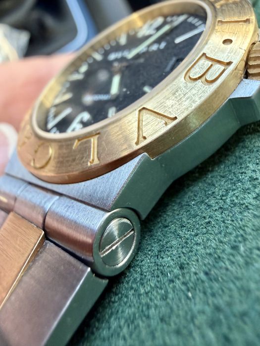 Bulgari Diagono Gold