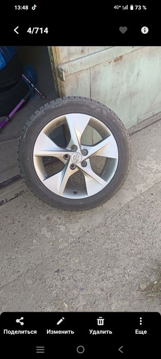Диски и шины на 18 тойота